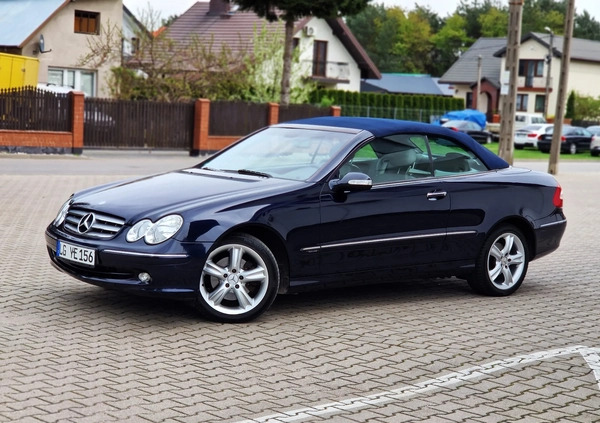 Mercedes-Benz CLK cena 28900 przebieg: 147000, rok produkcji 2005 z Gościno małe 742